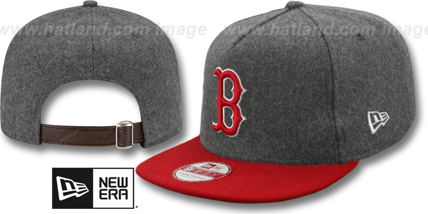 MLB Boston Red Sox NE Strapback Hat #05